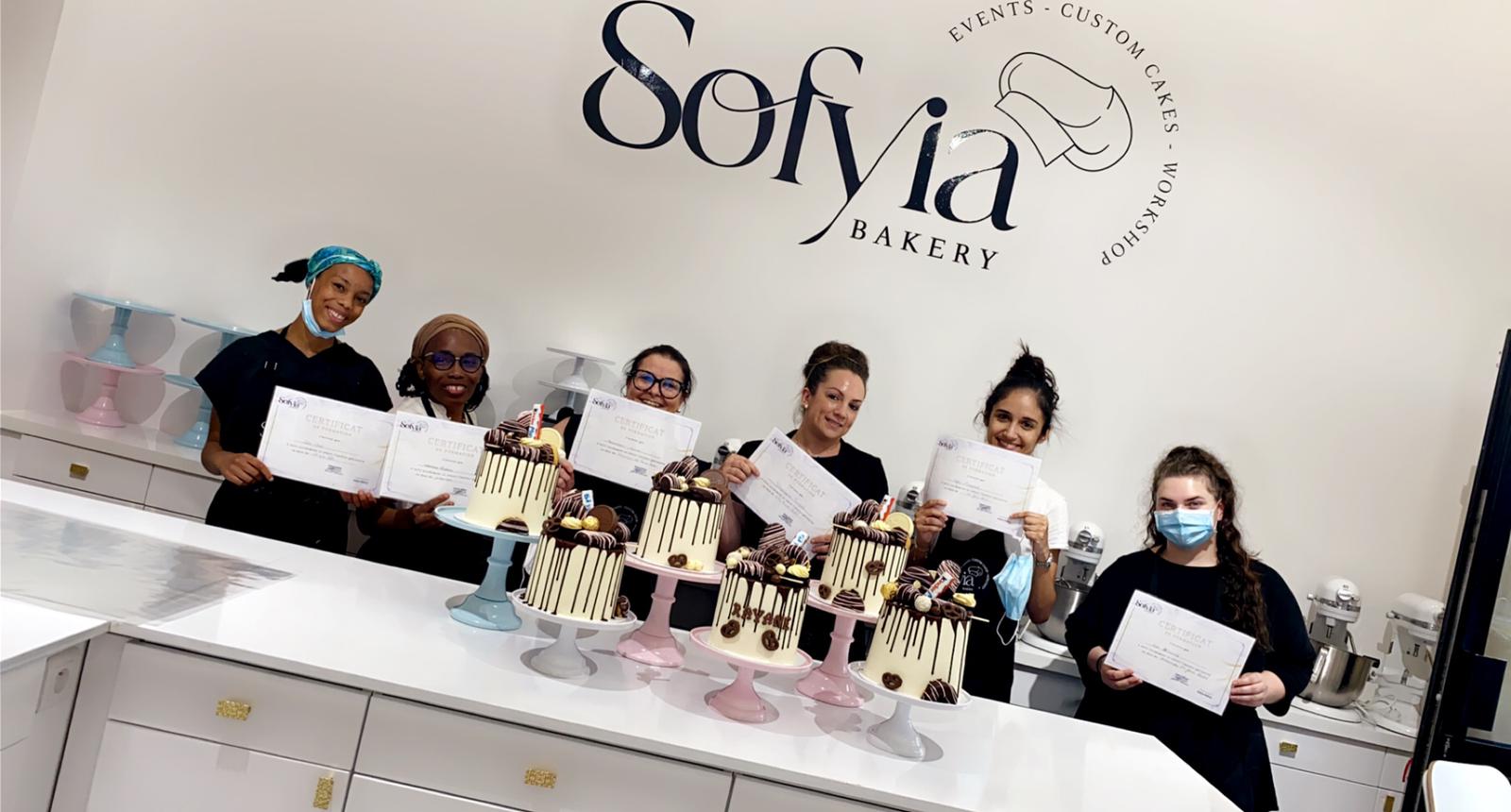Eleves ecole patisserie Sofyia Bakery
